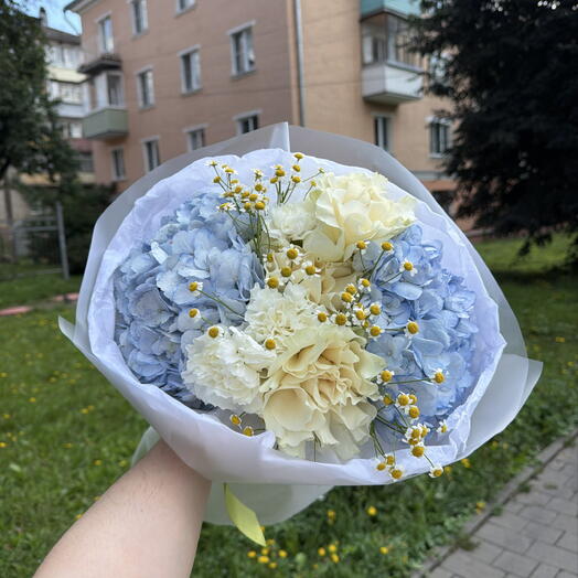 Микс букет «Морская пена»