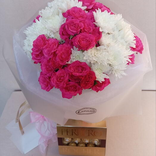"White Pink"and Fererro Rocher