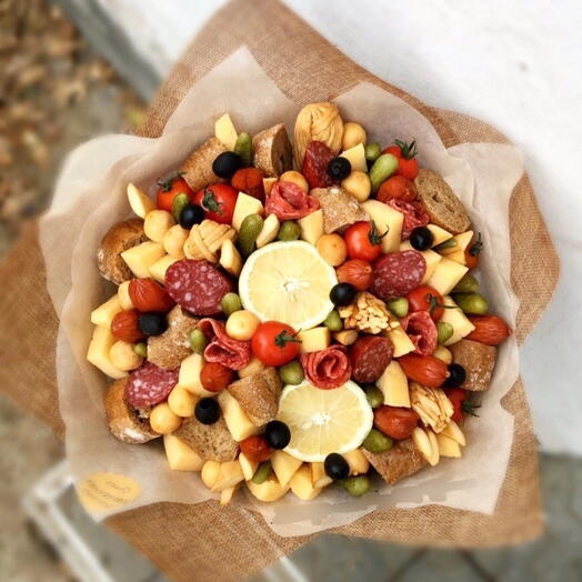 Букет с сыром