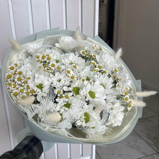 Букет с ромашками 🌸