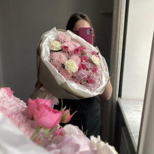 Букет «Розовый»
