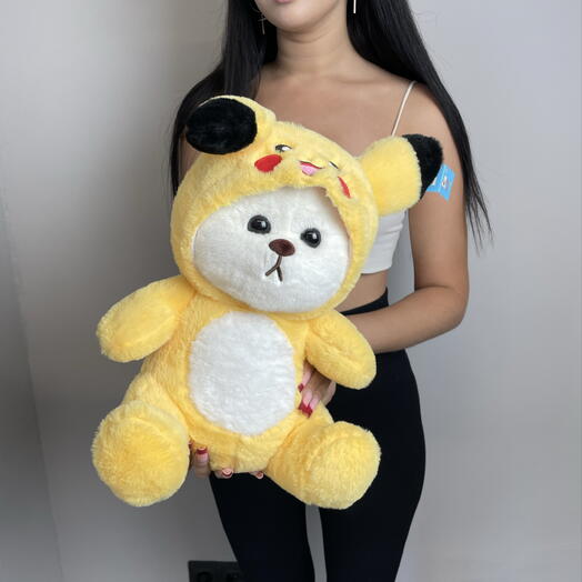 Мягкая игрушка мишка в костюме