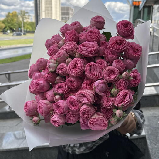 Кустовая Пионовидная Роза