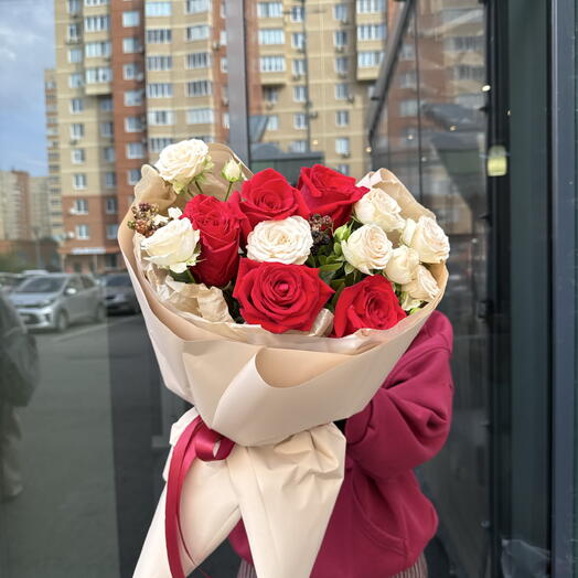 Букет из роз «Казанова»