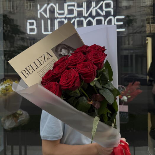 Моно 91 (11 роз 70-80 см)