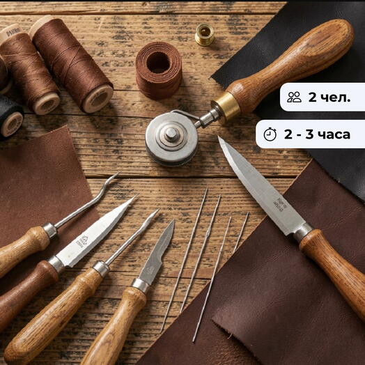 Кожа и стиль. Мастер-класс по кожевенному делу