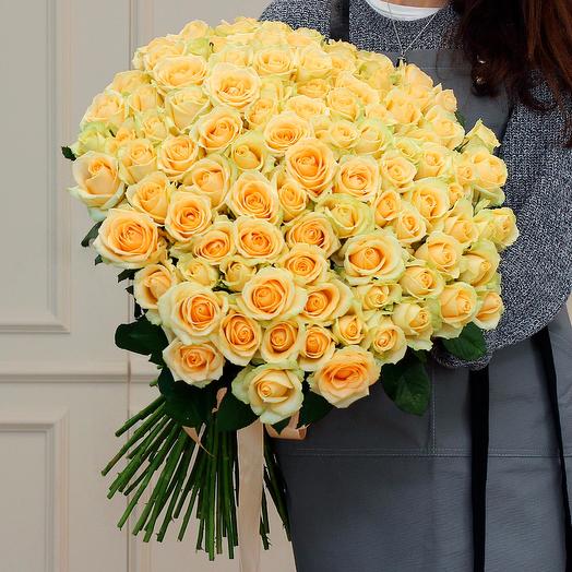 101 creamy rose (70 cm)