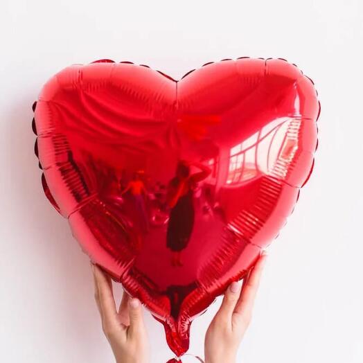 Globo corazón Foil