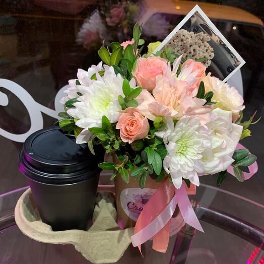Flores + café