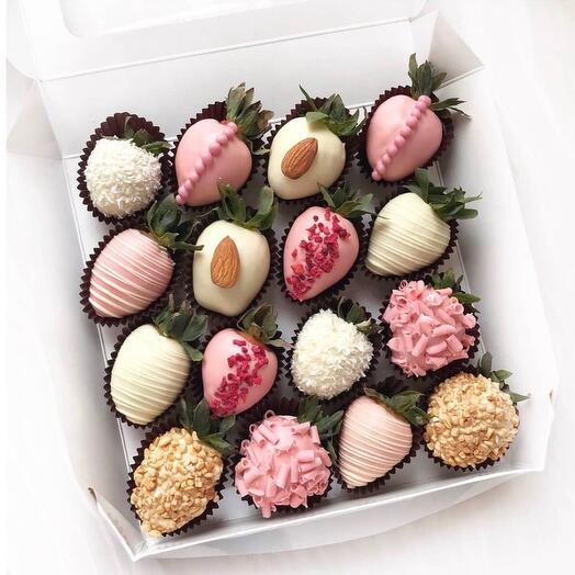 Клубника в шоколаде 🍫 16 штук