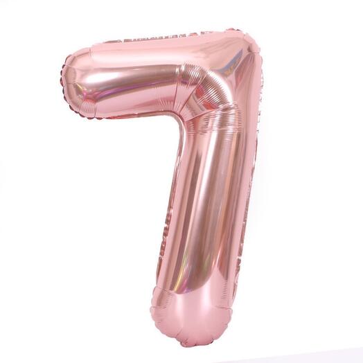 Шар цифра 7