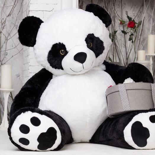 Panda de peluche grande de 165 cm