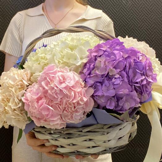 Cesta de flores