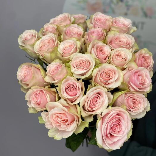 25 Pink Mondial roses