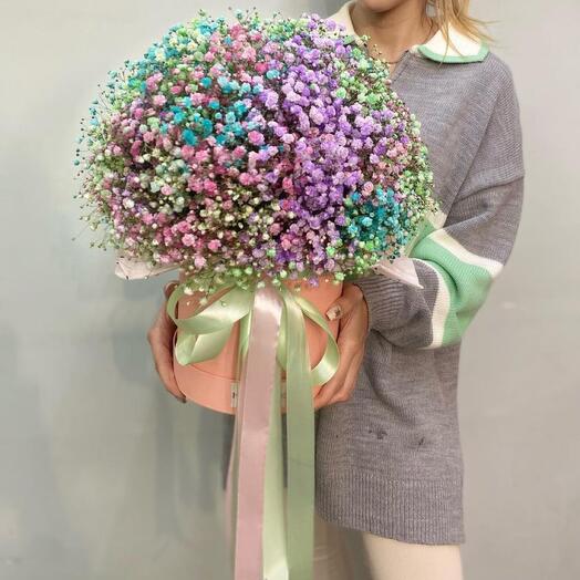 Caja de gypsophila