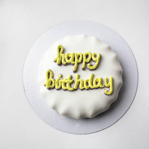 Муссовый торт на День Рождения happy birthday Рубеус хагрид