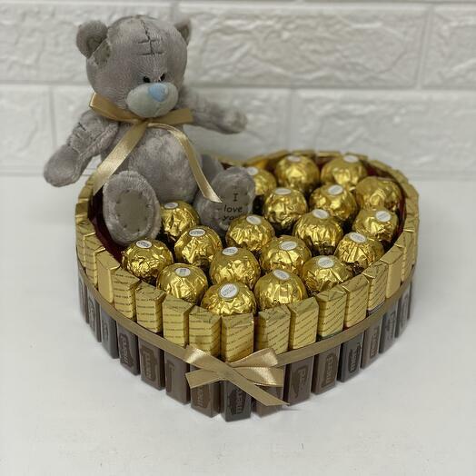 Сладкий набор MERCI TEDDY