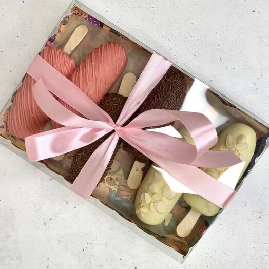 Plátanos cubiertos de chocolate