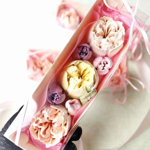 Нежнейшие зефирные цветы🌷Для подарока
