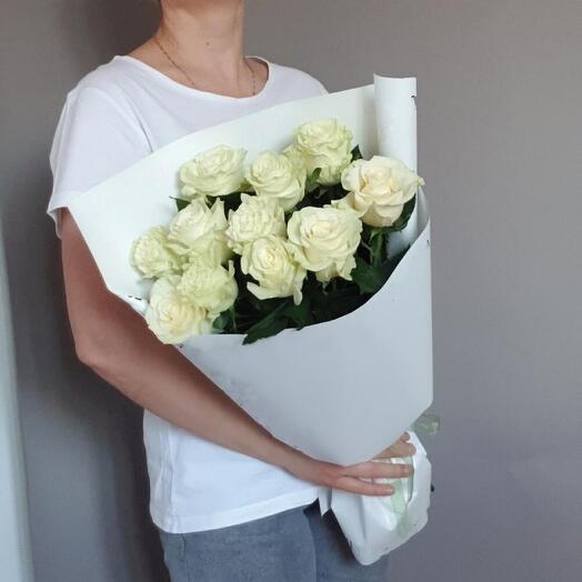 Ramo de rosas blancas Mondial