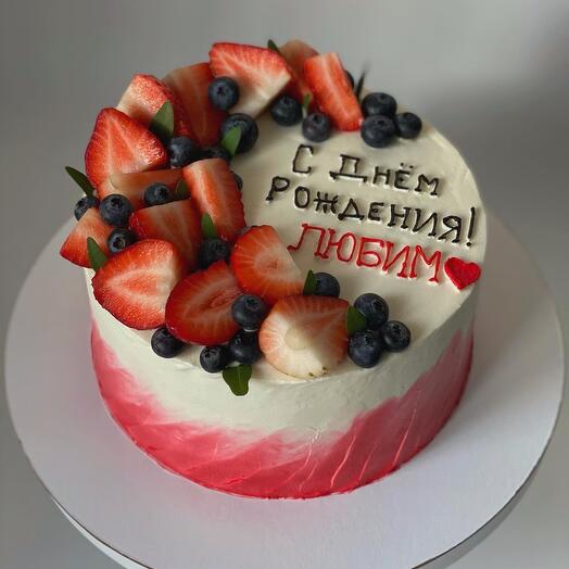 Pastel "Feliz Cumpleaños"