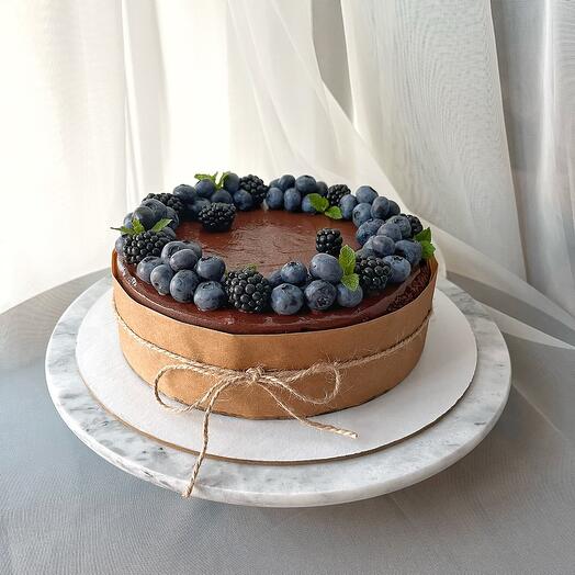 Chocolate cheesecake