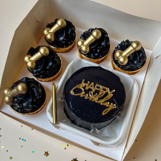 Happy Birthday Black Set