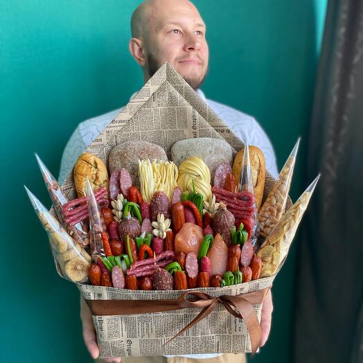 Мужской букет «Изобилие»