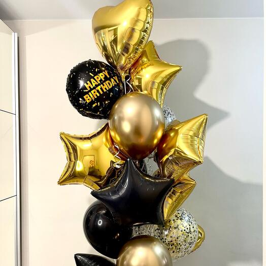 Набор шаров Happy Birthday