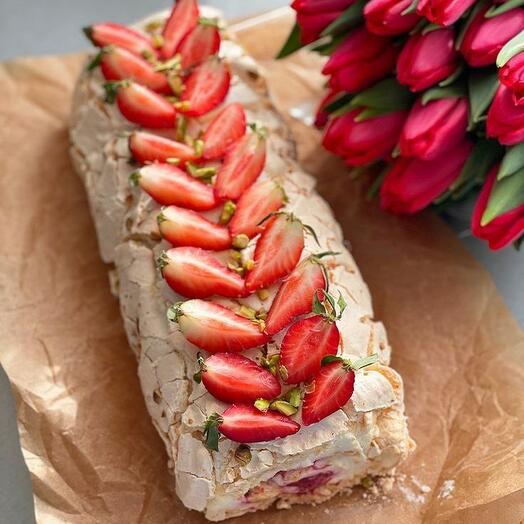 Меренговый рулет, 800 гр