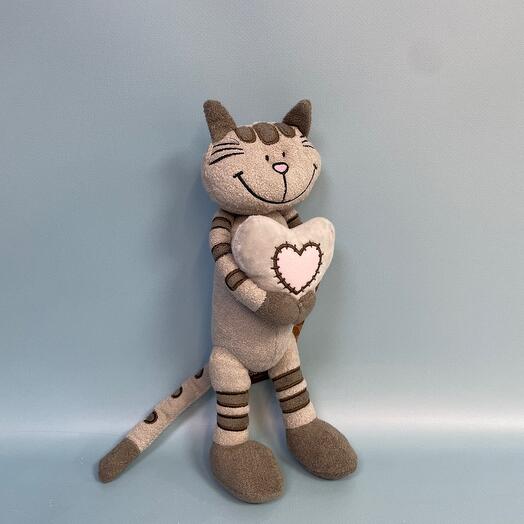 Котик-полосатик I love you