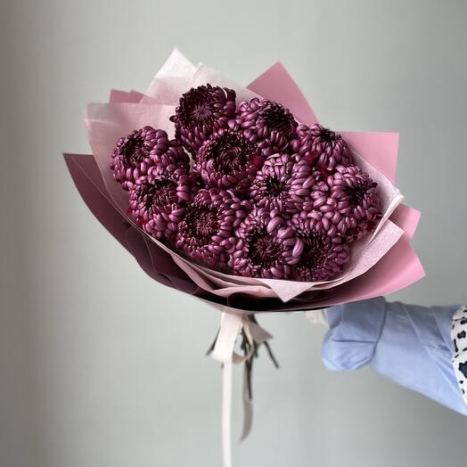 Хризантемы бигуди S