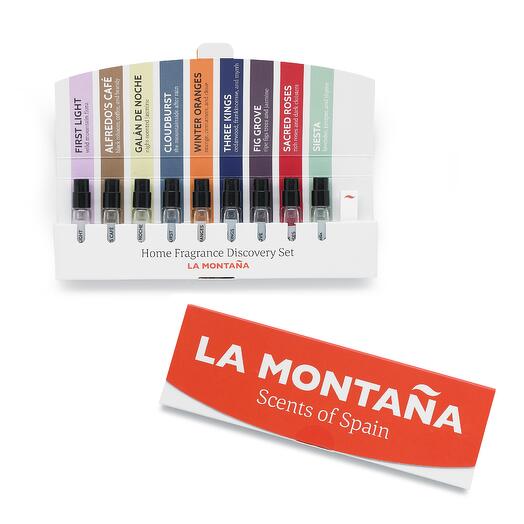 La Montana - home fragrance discovery set - 9 x 2.5ml