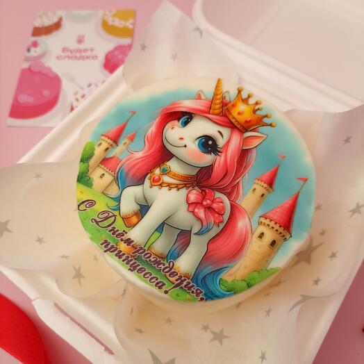 Bento cake "Happy birthday Princess"