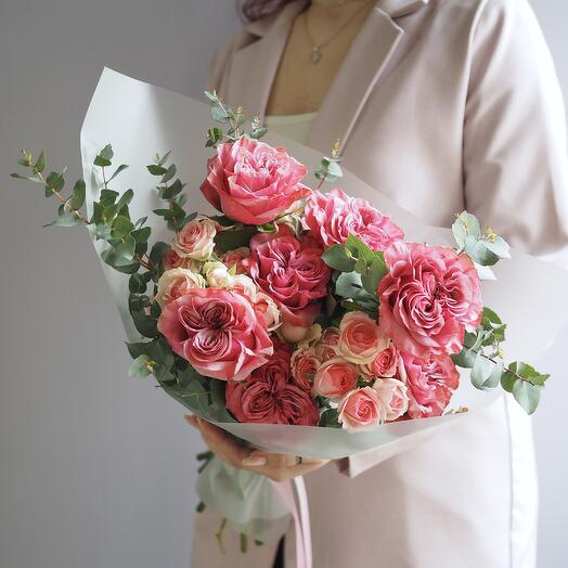 Sofisticado en Tonos Rosados con rosa