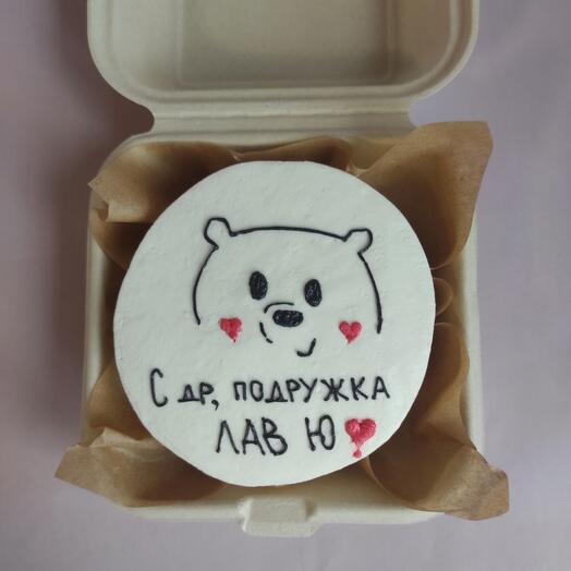 Бенто-тортик с мишкой
