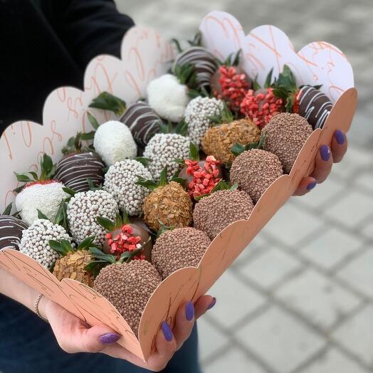 Клубника в шоколаде XL