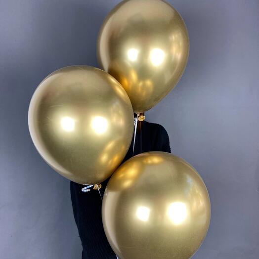 Set de "3 bolas de oro"