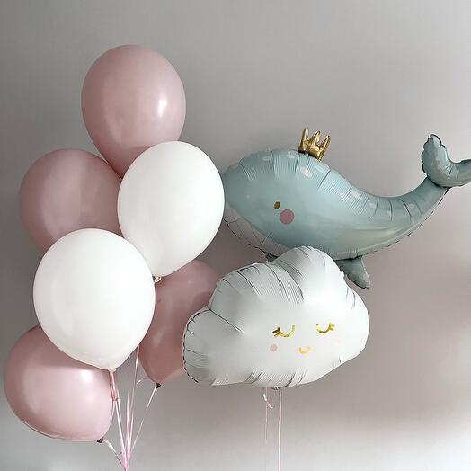 Шары на выписку/день рождения