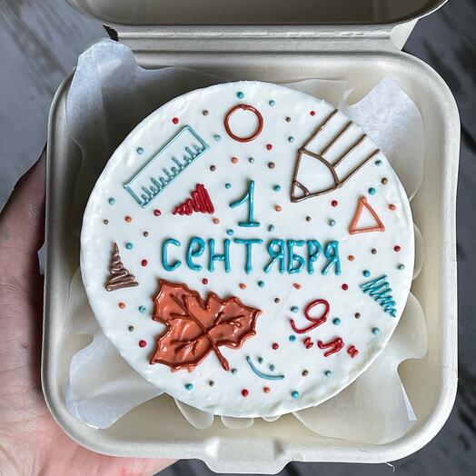 Бенто-торт «1 сентября»