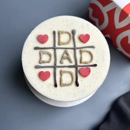Бенто-торт из мороженого ПАПЕ DAD ♥️
