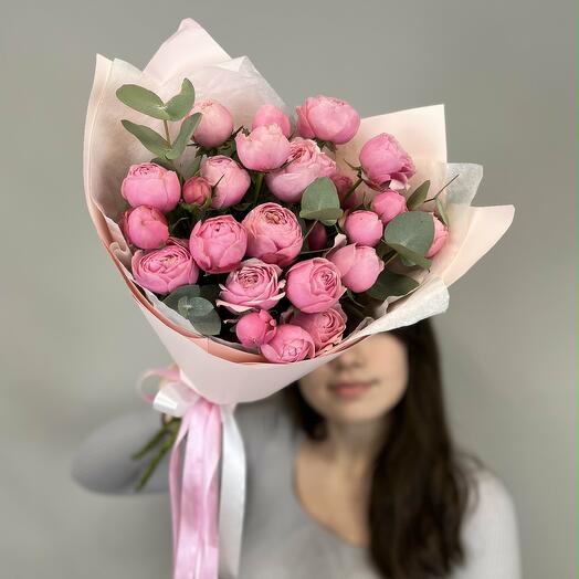 Мини букет "Silva Pink"