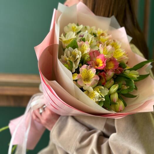Bouquet of alstroemeria