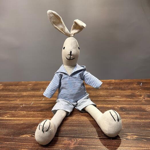 Зайчик ( ручная работа )