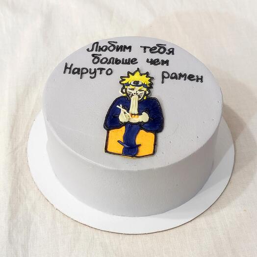 Бенто торт с Наруто