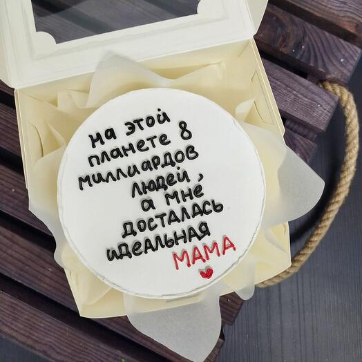 Бенто торт маме