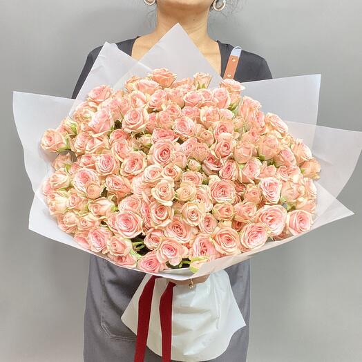 Bush Cream Roses