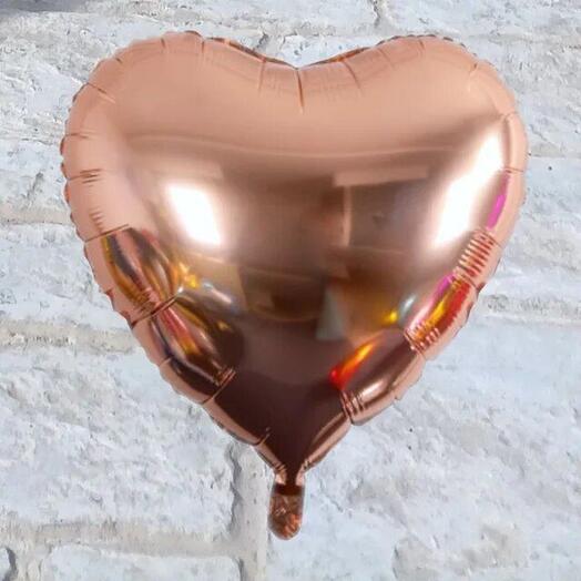 Шар сердце 46 см