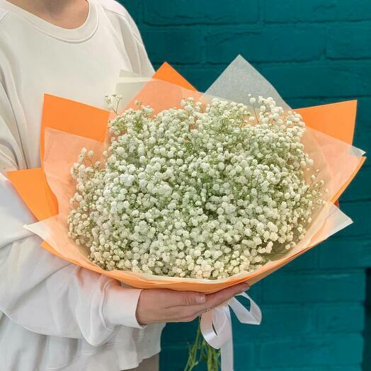 Bouquet of 7 White Gypsophila-1126