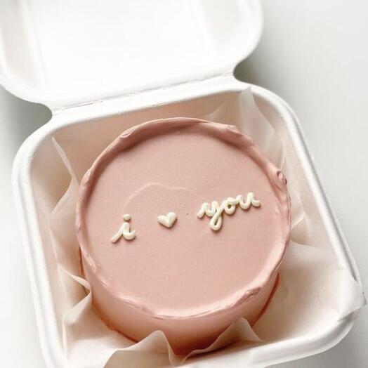 Бенто торт i love you